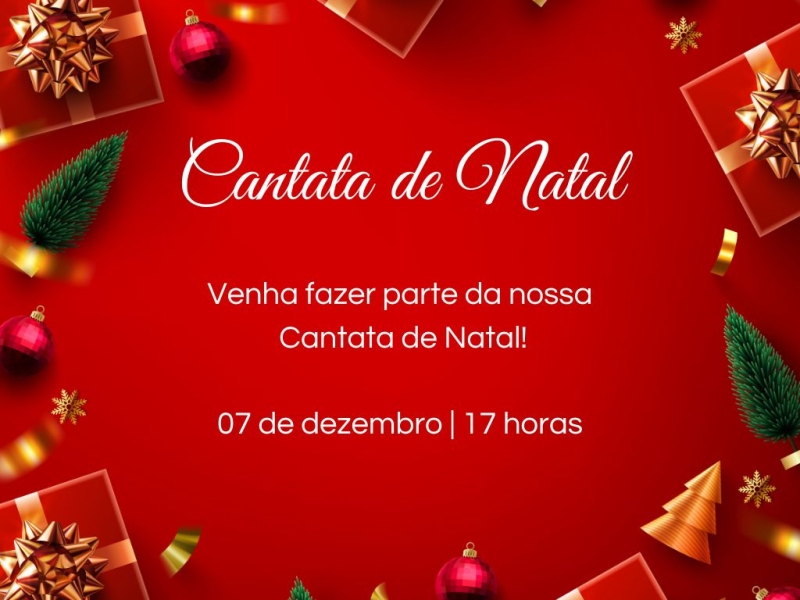 Imagem da publicação: Cantata de Natal 